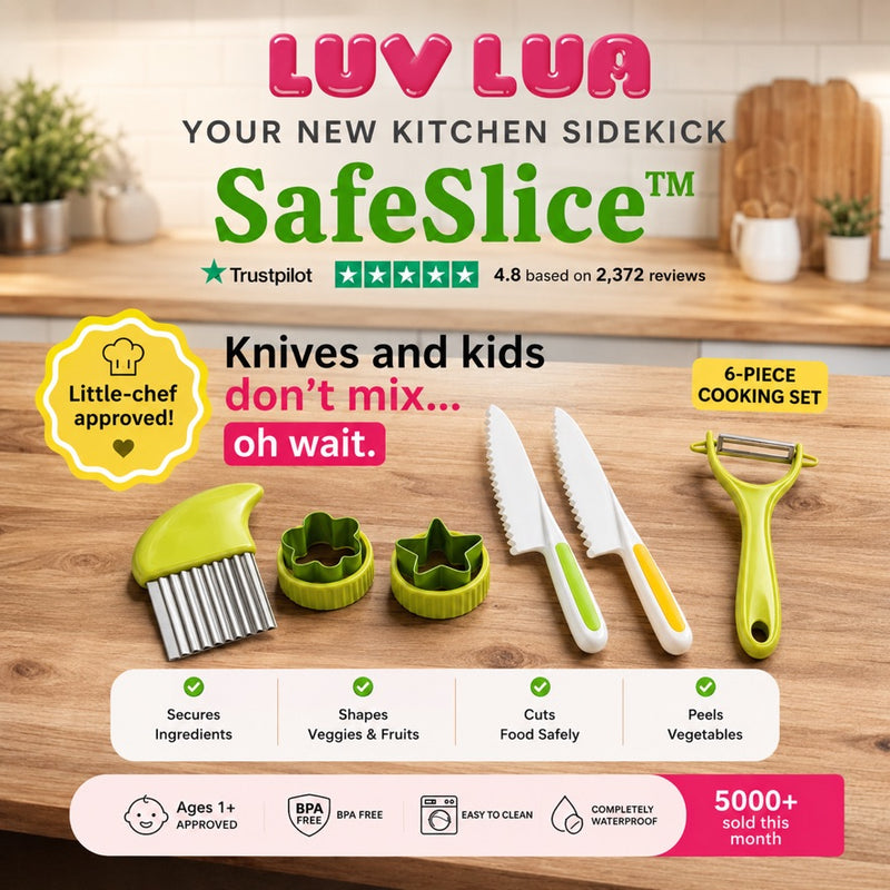 SafeSlice™ Kids Cooking Set