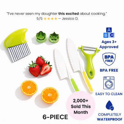 SafeSlice™ Kids Cooking Set