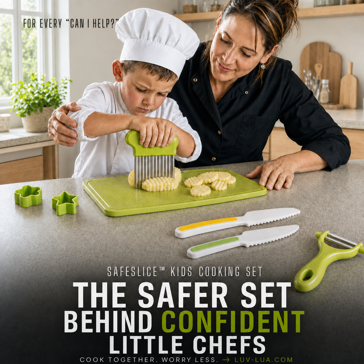 Inspiring a love for cooking from a young age.