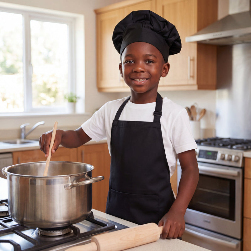 ComfortFit Chef Set™ (Apron + Hat)